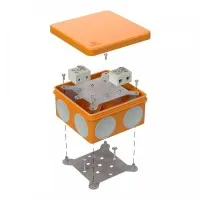 Коробка огнестойкая 60-0300-FR10.0-4 Е15-Е120 100х100х50. Коробка огнестойкая для открытой установки. Промрукав