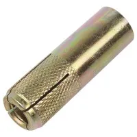 Анкер забивной стальной оцинкованный (цанга) М16 20х65 (25 шт) (PR08.6811). Анкер забивной стальной оцинкованный. Промрукав