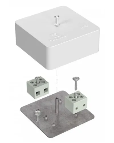 Коробка огнестойкая 75х75х30 (40-0450-FR2.5-4). Коробка огнестойкая для открытой установки. Промрукав в Майкопе