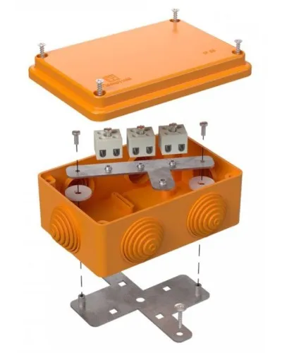 Коробка огнестойкая 120х80х50 (40-0340-FR2.5-6). Коробка огнестойкая для открытой установки. Промрукав в Майкопе