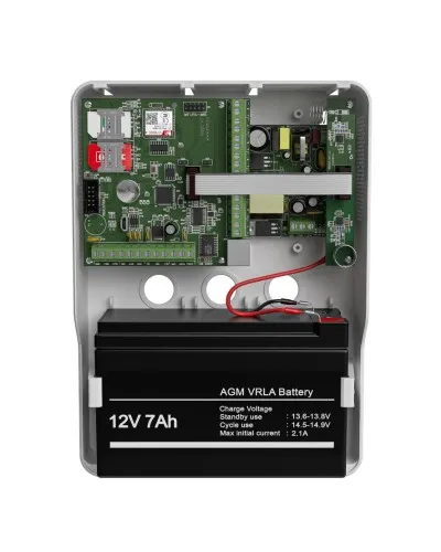 Mega v.5 LTE в корпусе (под АКБ 1,2-7 Ач с БРП 12V 2,5А). Панель охранная радиоканальная. Ритм в Майкопе