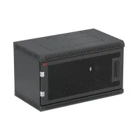 ШТ-НСр-9U-600-550-П-Ч (130411-01822). Шкаф телекоммуникационный 19 настенный 9U. ССД (Связьстройдеталь)