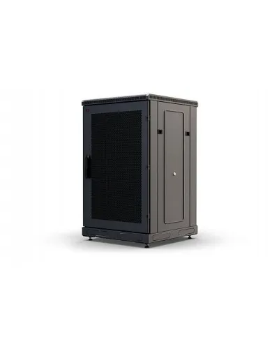 ШТ-НП-М-18U-600-1000-П-Ч (130411-01185). Шкаф напольный 19, 18U. ССД (Связьстройдеталь) в Майкопе