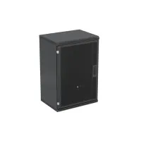 ШТ-НСр-18U-600-450-П-Ч (130411-01552). Шкаф телекоммуникационный 19 настенный 18U. ССД (Связьстройдеталь)